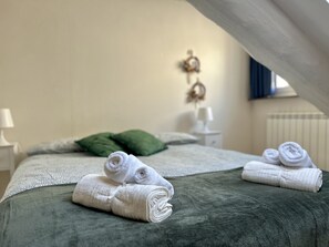 1 Schlafzimmer, kostenloses WLAN, Bettwäsche