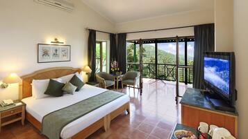 Cottage Supérieur, 1 lit double, balcon, vue vallée