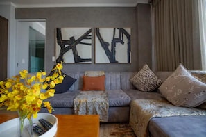 Living area - Standard Apartment, Very Cosy and Stylish Suitable for a Romantic Outing (Johannesburg)