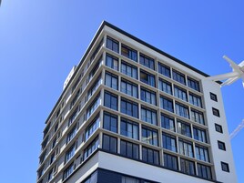 施設の正面