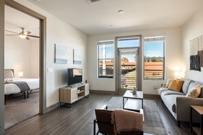 1 室のベッドルーム、アイロン / アイロン台、WiFi、ベッドシーツ