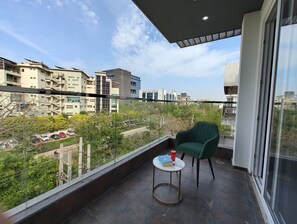 Vue depuis le balcon