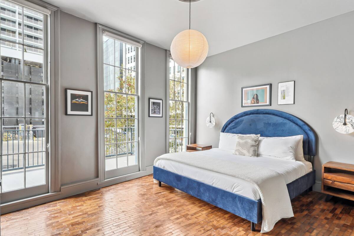 Suíte superluxo, 4 quartos, sacada | Roupas de cama de algodão egípcio, roupas de cama premium