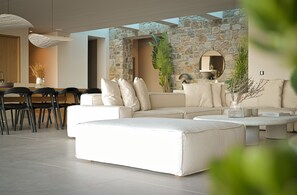 Interior - Apollo Yard - Fos Villa, a breathtaking fusion of nature and design (Mykonos)