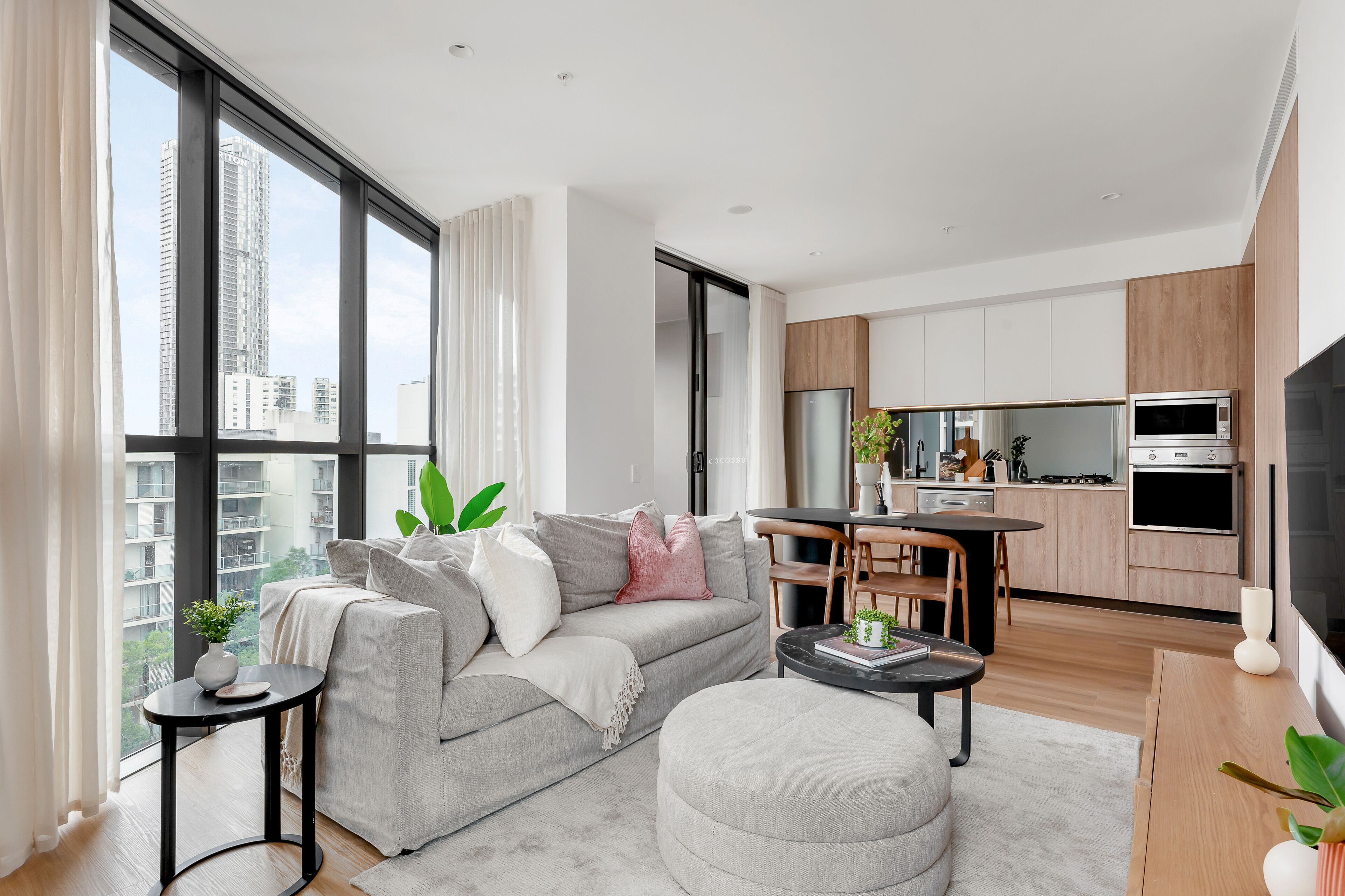 Apartment, 1 Bedroom | Living area
