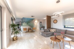 Interior - VIP Villa Marevista, Heated Eco Pool, Unique Views (Plaka)