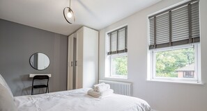 4 chambres, draps en coton égyptien, literie de qualité supérieure
