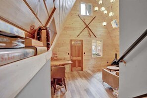 Interior - Enchanted A-Frame Cabin | Hot Tub | Firepit (Pocono Summit)