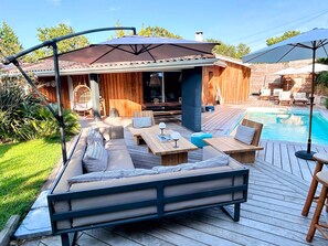 Außenpool, beheizter Pool