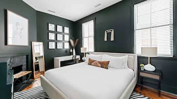 1 bedroom, iron/ironing board, travel crib, WiFi