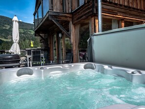 Terrace/patio - Woody 2 - Fantastic view with Whirlpool (St. Georgen am Kreischberg)