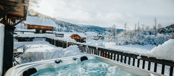 Woody 5 - with a fantastic view and whirlpool