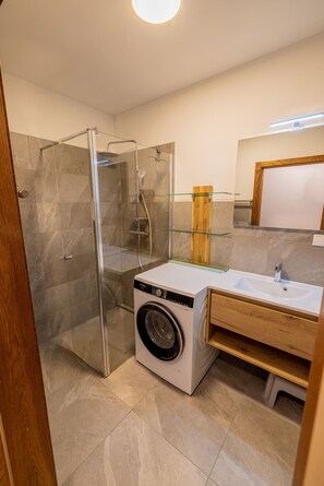 Dusche, Handtücher