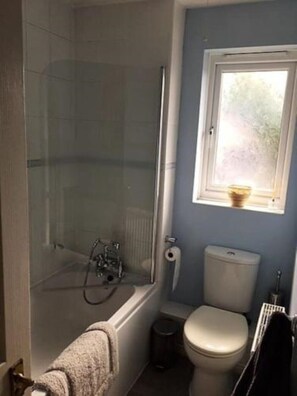 Hair dryer, towels, soap, toilet paper - Beautiful Penthouse Apartment (Shepperton)
