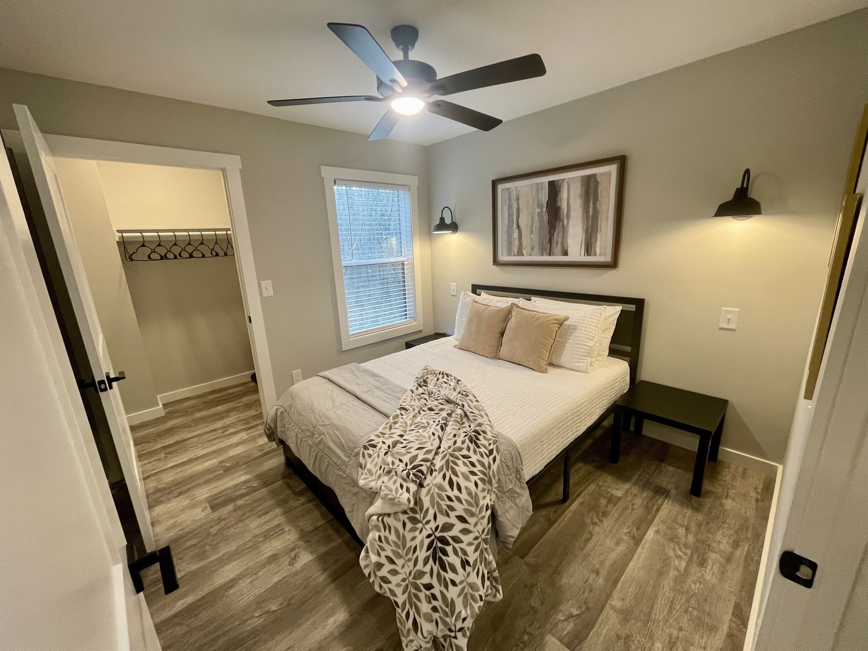 2 dormitorios, escritorio, wifi y ropa de cama