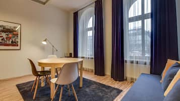 Superior Condo | Desk, laptop workspace, free WiFi, bed sheets