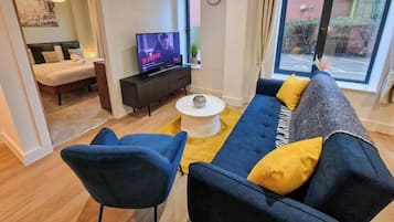 Televisie en een kantoor