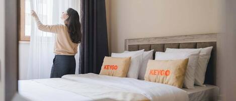 1 Schlafzimmer, Bügeleisen/Bügelbrett, WLAN, Bettwäsche