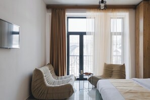 1 chambre, fer et planche à repasser, Wi-Fi, draps fournis