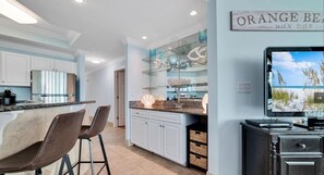 Fridge, microwave, stovetop, dishwasher - Beachfront w/ Lazy River and Slide!!  New to Rentals!! (Orange Beach)