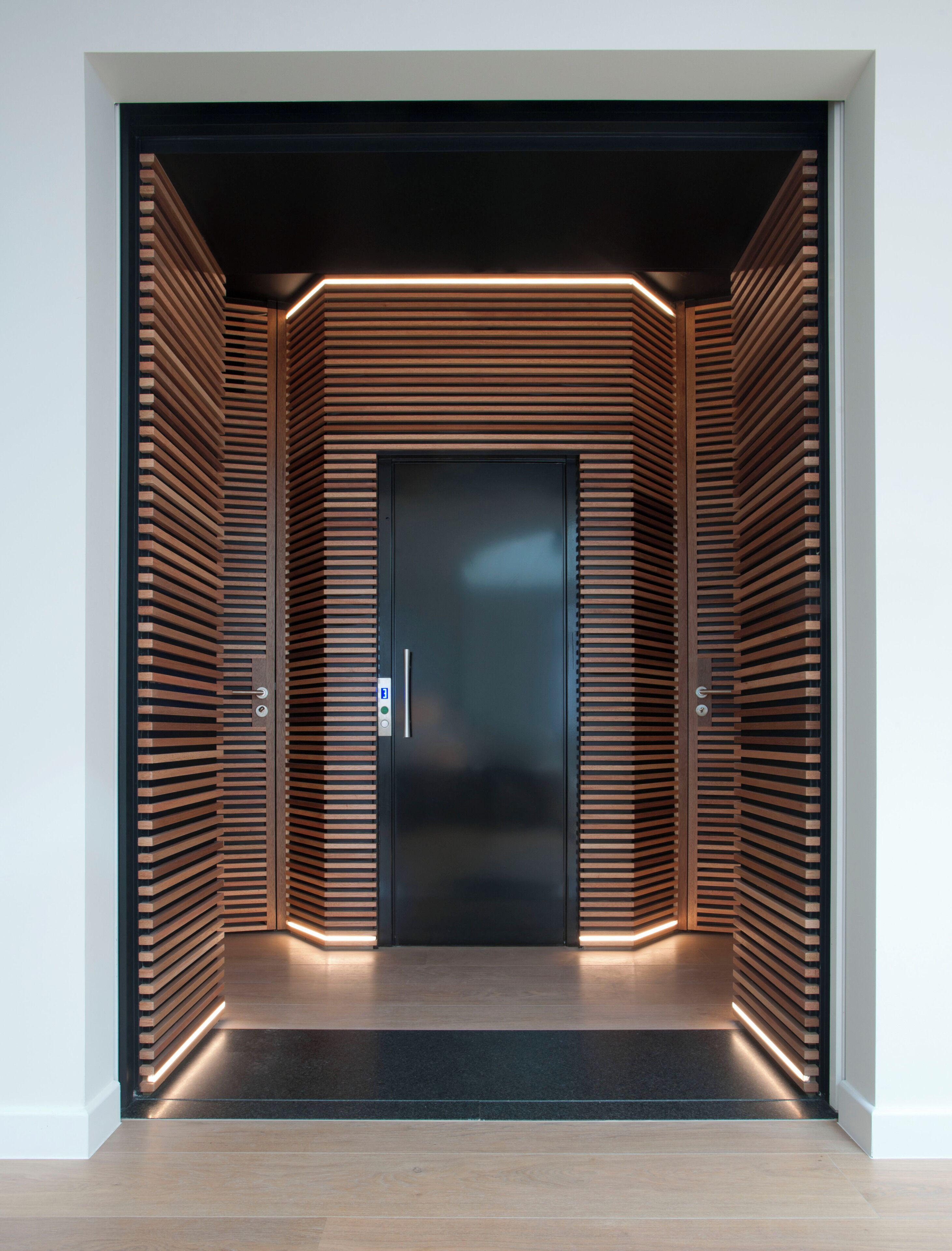 Entrée de l’hébergement