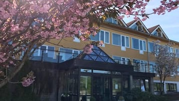 Overnatningsstedets facade