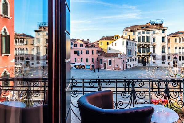 Deluxe Apartment, Balcony, City View (San Giorgio) | Terrace/patio