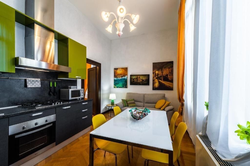 Apartamento, no fumadores, vistas al jardín (La Salute) | Cocina privada