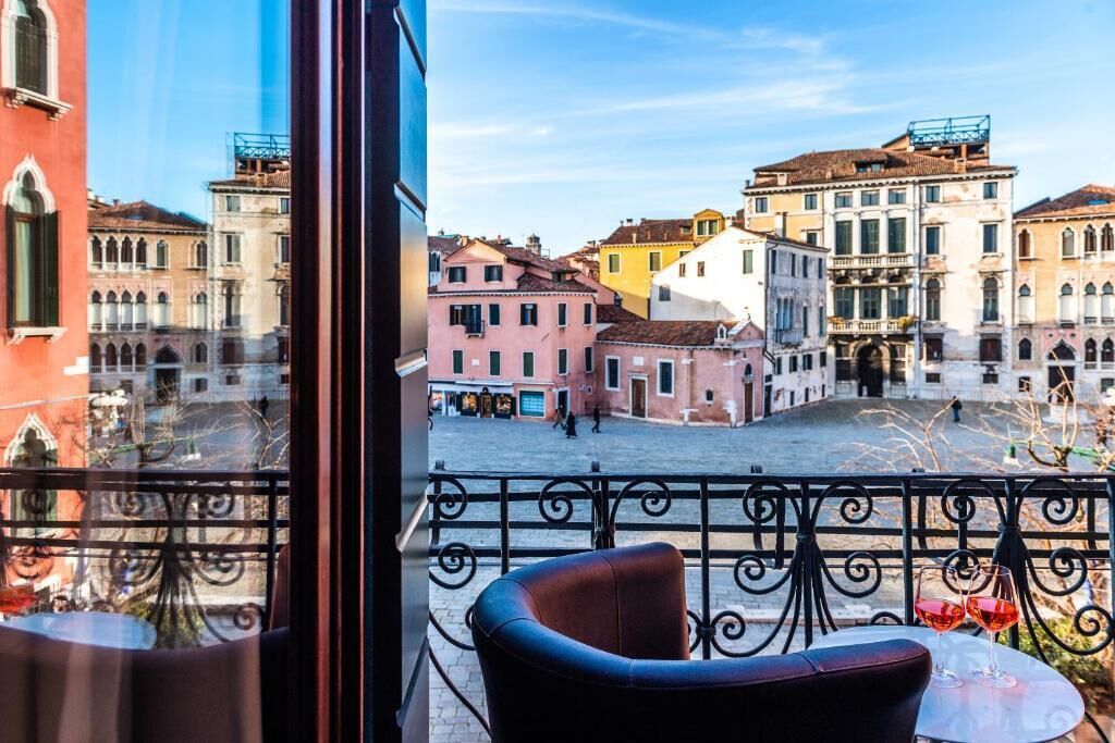 Deluxe Apartment, Balcony, City View (San Giorgio) | Outdoor dining