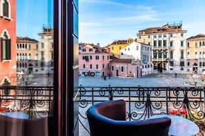 Deluxe Apartment, Balcony, City View (San Giorgio) | Outdoor dining