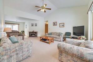 House (3 Bedrooms) | Interior - Cozy Mancelona Home: Ski, Golf & Snowmobile! (Mancelona)