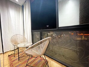 Terrace/patio - Luxury apartment 3-bedrooms/terraces Gueliz center (Marrakech)