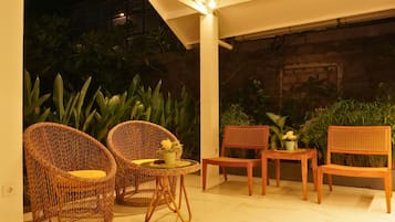 Sala de estar en el lobby