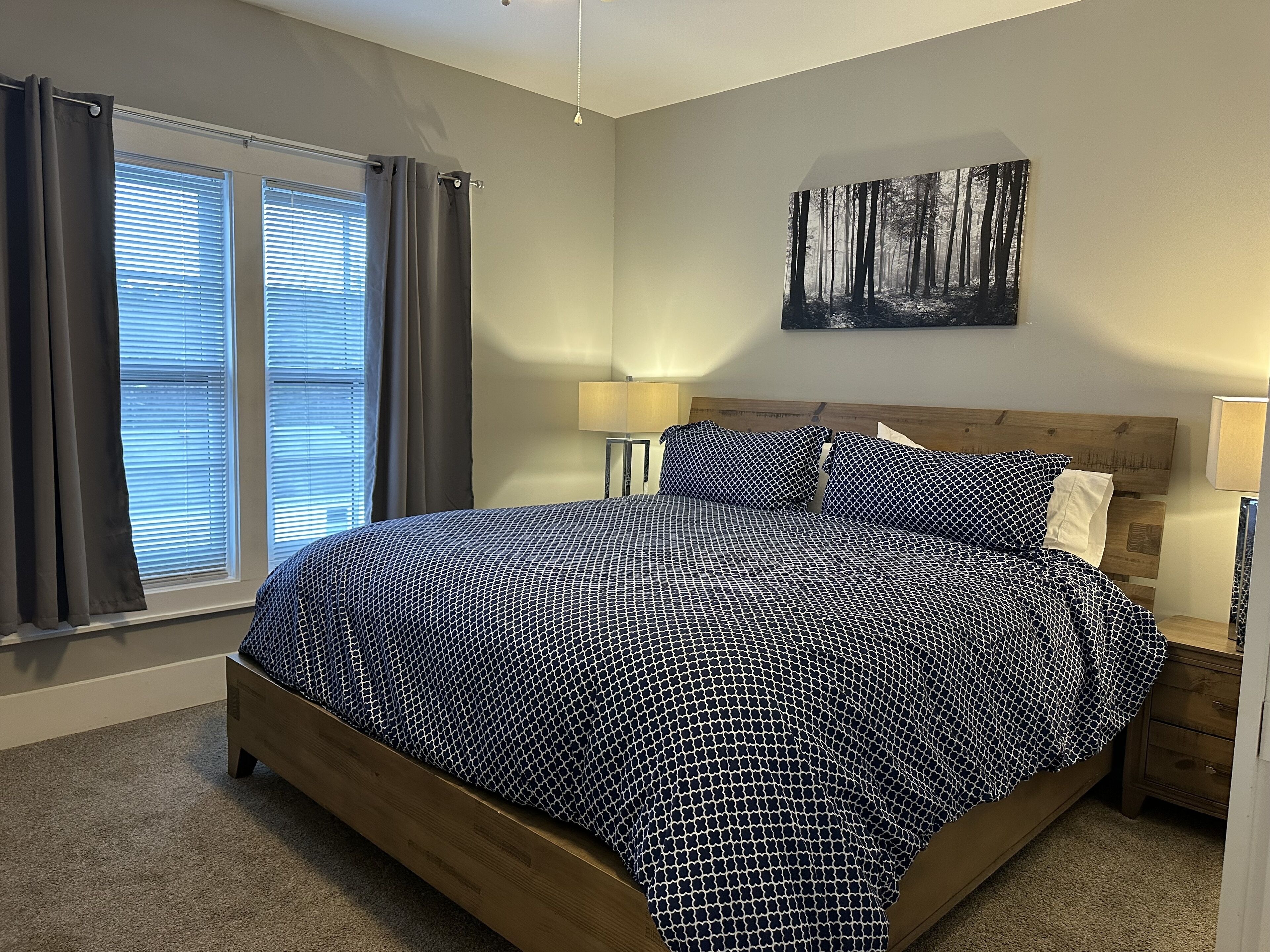 2 chambres, fer et planche à repasser, Wi-Fi gratuit, draps fournis