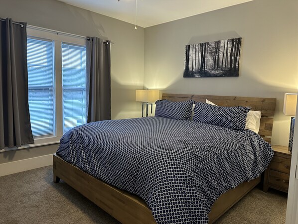 2 bedrooms, iron/ironing board, free WiFi, bed sheets