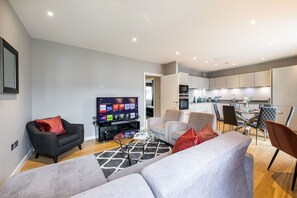 Smart-tv och böcker