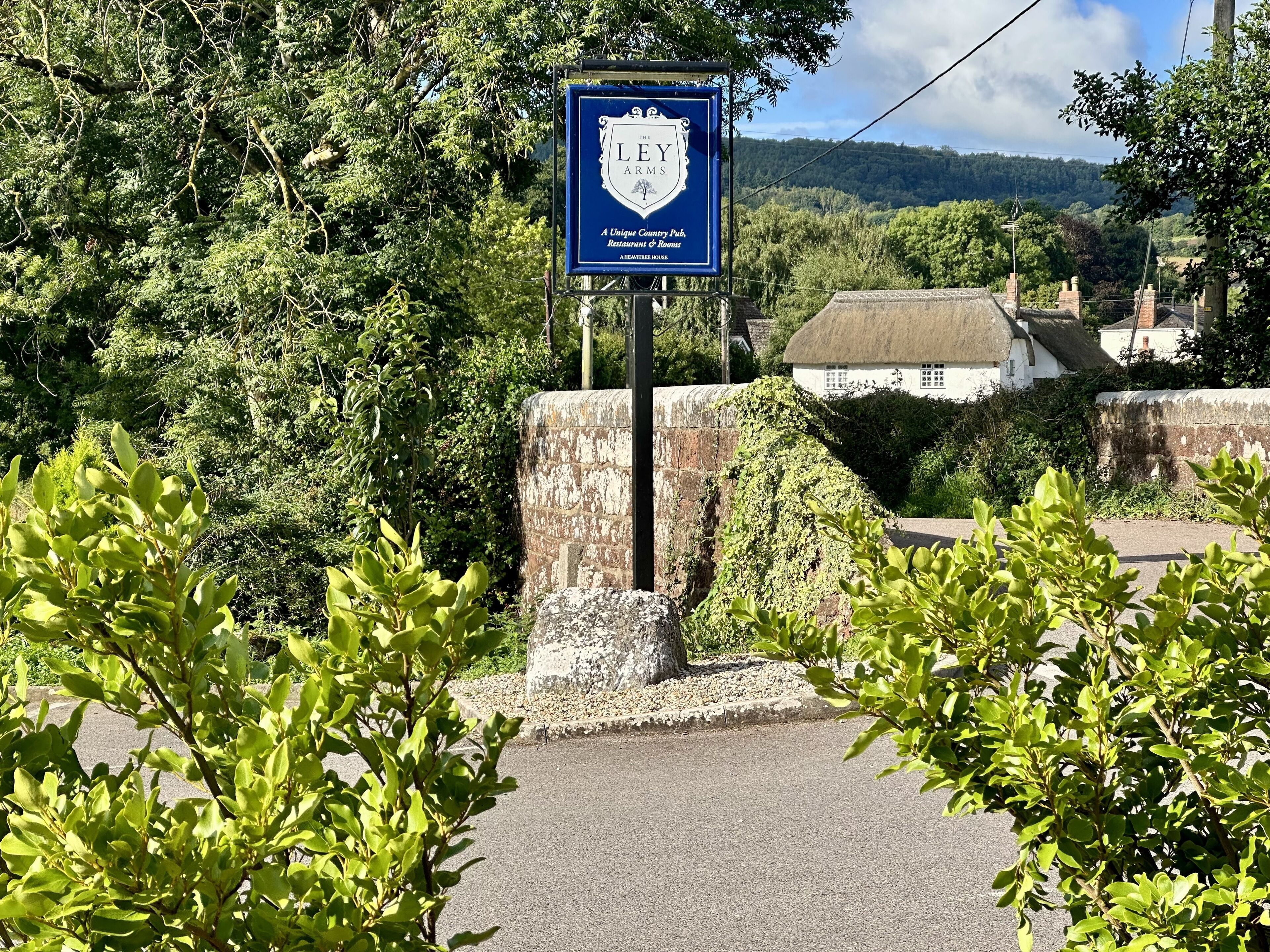 Entrada de la propiedad