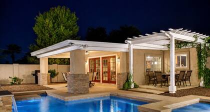 Walk to Old Town! 4BR Home + Casita w/ Heated Pool & Spa