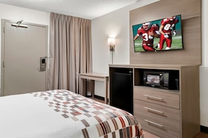 Escritorio, espacio para trabajar con laptop y wifi gratis