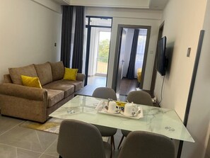 City Apartment | Living area - Lux Suites Valley Heights Apartments (Nairobi)