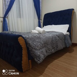 4 habitaciones, wifi gratis y ropa de cama