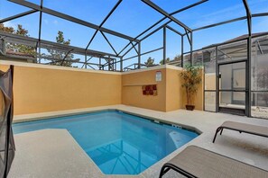 Pool - 8952 Private Pool Townhome Near Disney - Paradise Palms (Kissimmee)