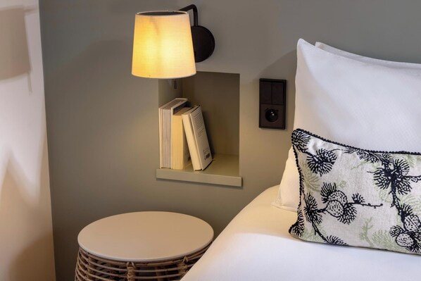 Cofres nos quartos, individualmente decorados