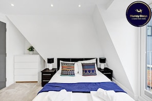 1 bedroom, iron/ironing board, internet, bed sheets