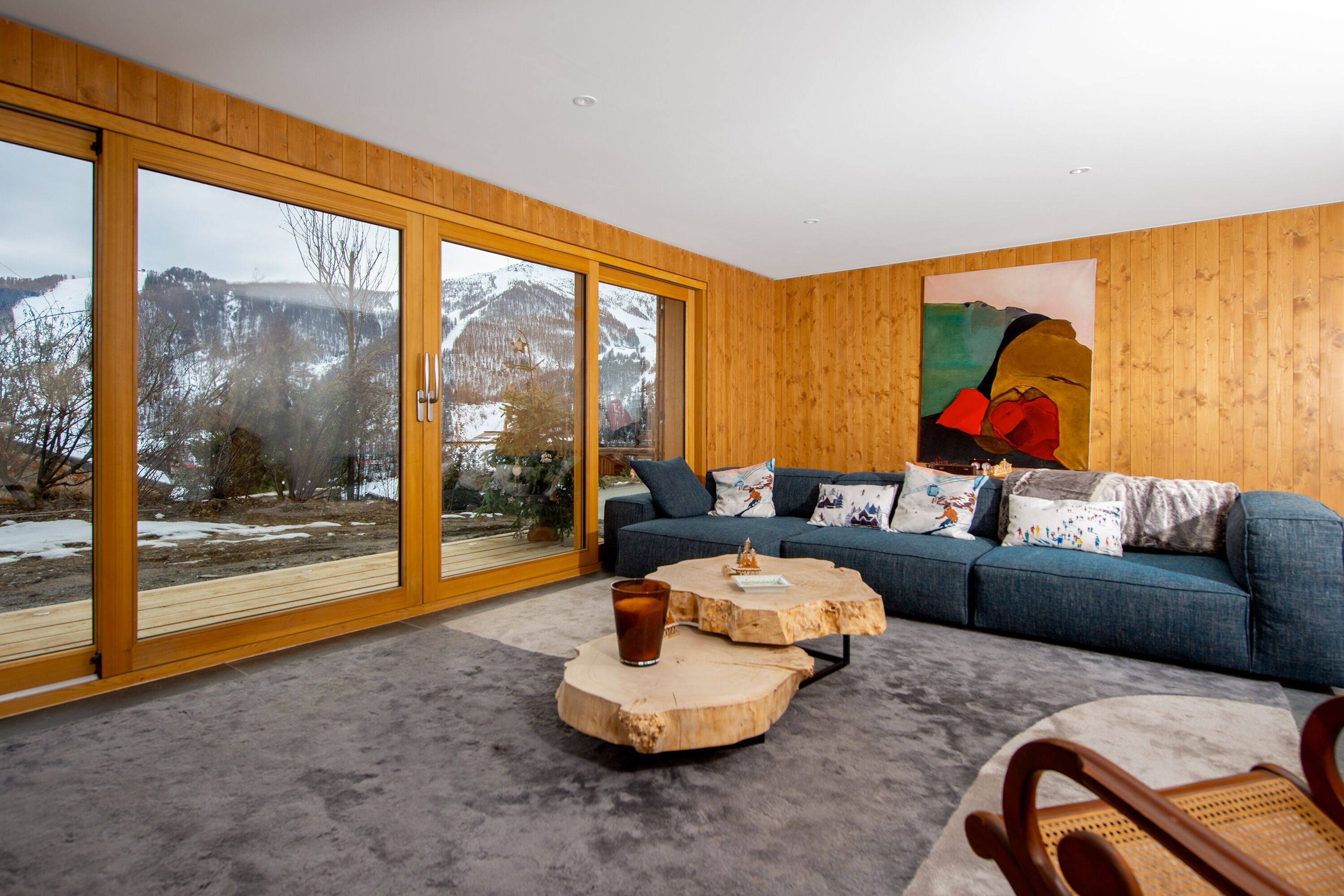 Chalet Gemme - Magnifique Chalet, Piscine & Sauna - Auron
