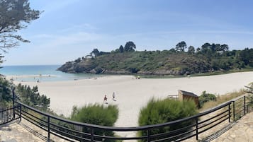 Accommodatie ligt op het strand