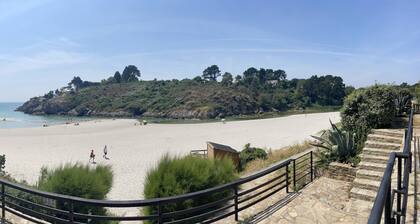Appartement avec terrasse & vue mer, plage Ă pied