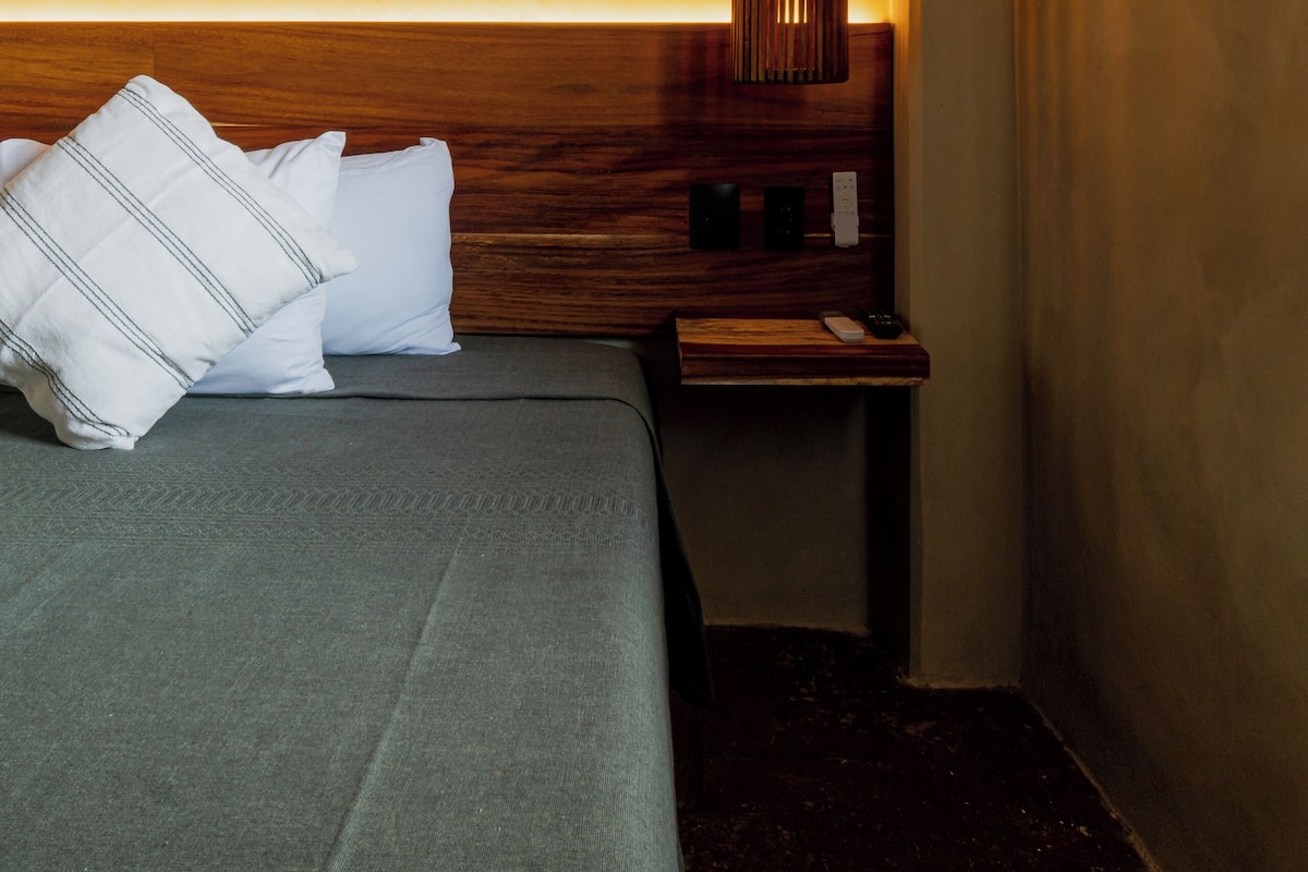 Hypo-allergenic bedding, memory-foam beds, individually decorated
