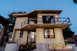 Voorkant van accommodatie