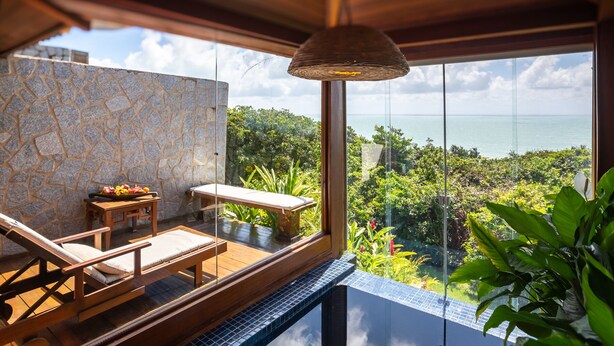 Premium vista mar com piscina privativa